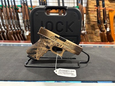 USED Glock 19 Gen 3 - WE THE PEOPLE model - Image 1 of 4