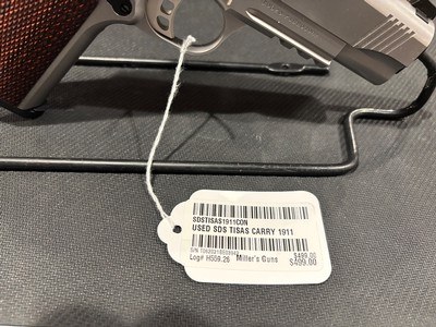 USED SDS/Tisas 1911 Carry - Consignment - Image 3 of 4