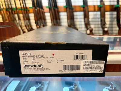 Browning Citori 825 Pro Sporting Adjustable 12ga 30