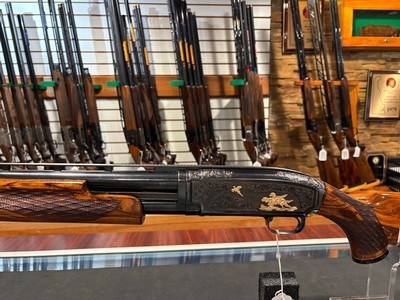 USED Winchester Model 12- Engraved - Consignment - Image 9 of 12
