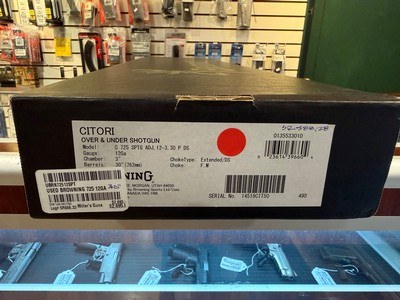 USED Browning Citori 725 Sporting Adjustable 12ga 30" - Image 5 of 5
