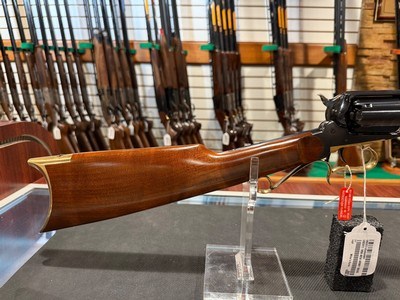 USED Uberti 1858 New Army Revolving Carbine - NEVER FIRED- Consignment - Image 3 of 8