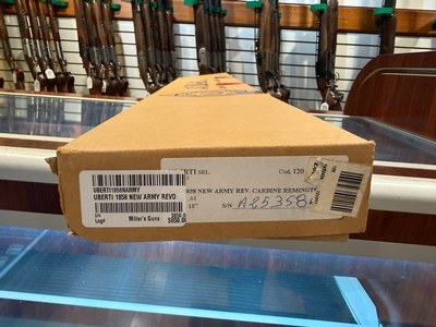 USED Uberti 1858 New Army Revolving Carbine - NEVER FIRED- Consignment - Image 7 of 8