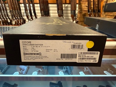 Browning Citori 425 Grade 6 12ga 32