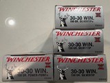 New Winchester Super X 30-30 Silvertip / Power-Point Ammo (4 Boxes)
