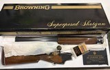 NIB Browning Superposed SK/SK 12 Ga - 100% Perfect - 1 of 15