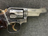Smith & Wesson Model 66-1 Engraved Revolver by Gary Richards of GR Engraving - 3 of 5