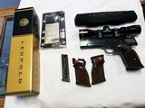 S&W Model 41 with Leupold Scope, extra magazines and second set of grips. Excellent Condition. - 2 of 3