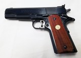 COLT 1911 GOLD CUP NATIONAL MATCH SERIES 70 45 ACP IN PRESENTATION WOOD CASE - 2 of 4