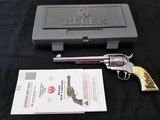 RUGER VAQUERO
NEW MODEL 45 COLT 7 1/2" LNIB - 1 of 3