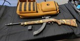 RUGER 10-22 TAKE DOWN WITH CAMO, FLASH HIDER, LASER SIGHT, 10 ROUND MAGAZINE AND 25 ROUND RUGER MAGZINE RUGER CARRYING BAG - 2 of 3