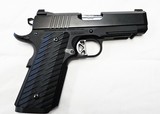 DAN WESSON TCP 45 ACP BLK ALUMINUM FRAME, BRASS BEAD FRONT/SERRATED REAR SIGHT, RAIL, MAGWELL, G10 GRIPS, 4IN BULL BBL, 8RD - 4 of 4