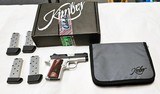 KIMBER MICRO 9 9MM LIKE NEW IN BOX WITH THREE EXTRA MAGAZINES - 1 of 3