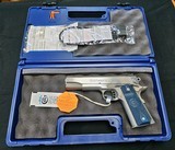 COLT GOVERNMENT MODEL, COMPETITION SERIES 45 AUTO STAINLESS STEEL SERIES 70 NIB - 1 of 4