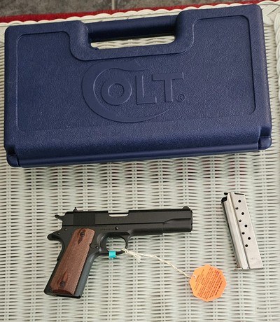 COLT GOVERNMENT MODEL 38 SUPER NATIONAL MATCH BARREL SERIES 70 - Image 3 of 4