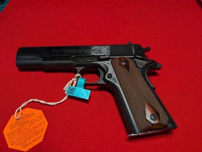COLT GOVERNMENT MODEL 38 SUPER NATIONAL MATCH BARREL SERIES 70 - Image 1 of 4