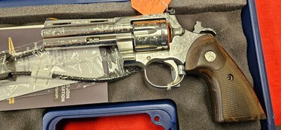 COLT PYTHON SP4WTS, 357 MAGNUMBEAUTIFULLY ENGRAVED BRAND NEW - Image 3 of 3