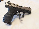 NEW WALTHER P22Q TACTICAL WITH NICKEL SLIDE - Image 3 of 4