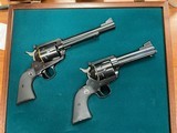 Ruger 50th Anniversary Matched Set Blackhawks **.44 Mag & .357 Mag ** - 1 of 5