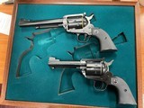 Ruger 50th Anniversary Matched Set Blackhawks **.44 Mag & .357 Mag ** - 2 of 5
