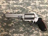  Taurus Stainless Steel Raging Judge Magnum 45 Long Colt, 454 Casull, or 3” .410 bore - 4 of 7