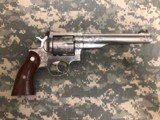 Ruger Stainless Steel engraved Redhawk chambered for 6 rounds of 44 Mag. - 2 of 7