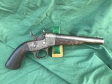 U.S. Remington Model 1867 Navy Rolling Block .50 Cal 7? Pistol Antique - 1 of 17