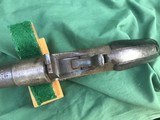 U.S. Remington Model 1867 Navy Rolling Block .50 Cal 7? Pistol Antique - 2 of 17