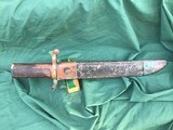 US NAVY DAHLGREN BOWIE KNIFE BAYONET, Dated 1864 - 19 of 20