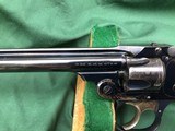 S&W 32 Safety Second Model D.A. Rare 6” Barrel and Blued Finish - 19 of 20