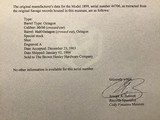 1899 Savage Factory Engraved Rifle Documented - 2 of 20