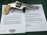 Smith & Wesson Model 3 Russian Third Model “New Model Russian” Revolver - 1 of 19