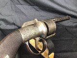 1840-1850 English Transitional Double Action Percussion Revolver - 19 of 20