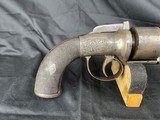 1840-1850 English Transitional Double Action Percussion Revolver - 15 of 20