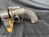 1840-1850 English Transitional Double Action Percussion Revolver - 9 of 20