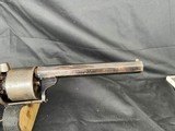 1840-1850 English Transitional Double Action Percussion Revolver - 6 of 20