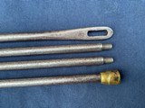 Original 4 Piece Cleaning Rods 1873 / 1876 Winchester Rifles - 3 of 7