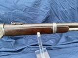 Special Ordered 1873 Winchester SRC Full Nickel Except Barrel - 4 of 20