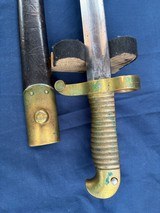 Remington Bayonet and Original Scabbard - 2 of 19