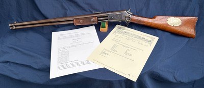 Must See! Colt Medium Frame Lightning SRC w/ Presentation Plaque and History