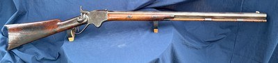 Rare J P Gemmer Custom Spencer Plains Rifle