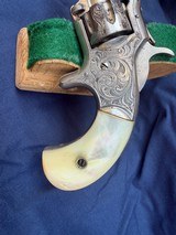 Smith and Wesson 1st Model Third issue Factory Engraved Pocket Revolver - Image 6 of 14