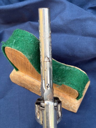 Smith and Wesson 1st Model Third issue Factory Engraved Pocket Revolver - Image 13 of 14