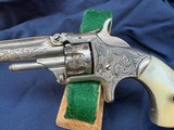 Smith and Wesson 1st Model Third issue Factory Engraved Pocket Revolver - Image 7 of 14