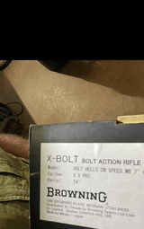 Browning Xbolt 6.5 PRC - 1 of 3