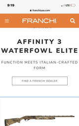 Franchi Affinity 3 20ga Ducks Unlimited - 7 of 7