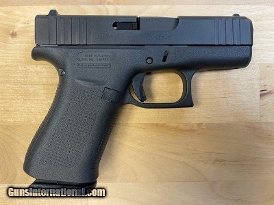 GLOCK, G43X Black Gen5, 9mm