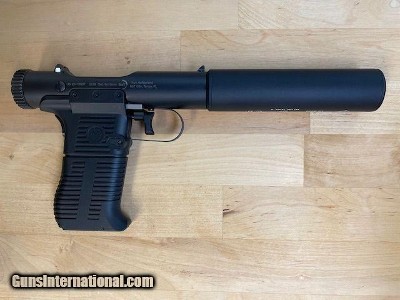 BRUEGGER & THOMET, STATION 6 SUPPRESSED PISTOL (w/BOTH SUPPRESSORS), 9mm