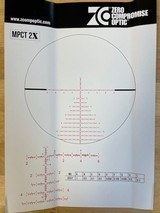 "ZCO" ZERO COMPRIMISE OPTICS, ZC420, 4X-20X50 - 12 of 12