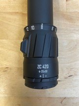 "ZCO" ZERO COMPRIMISE OPTICS, ZC420, 4X-20X50 - 5 of 12